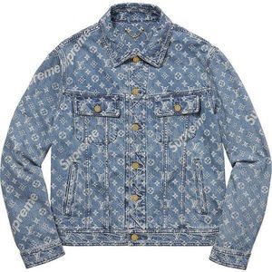 Louis Vuitton x Supreme Denim Trucker Jacket